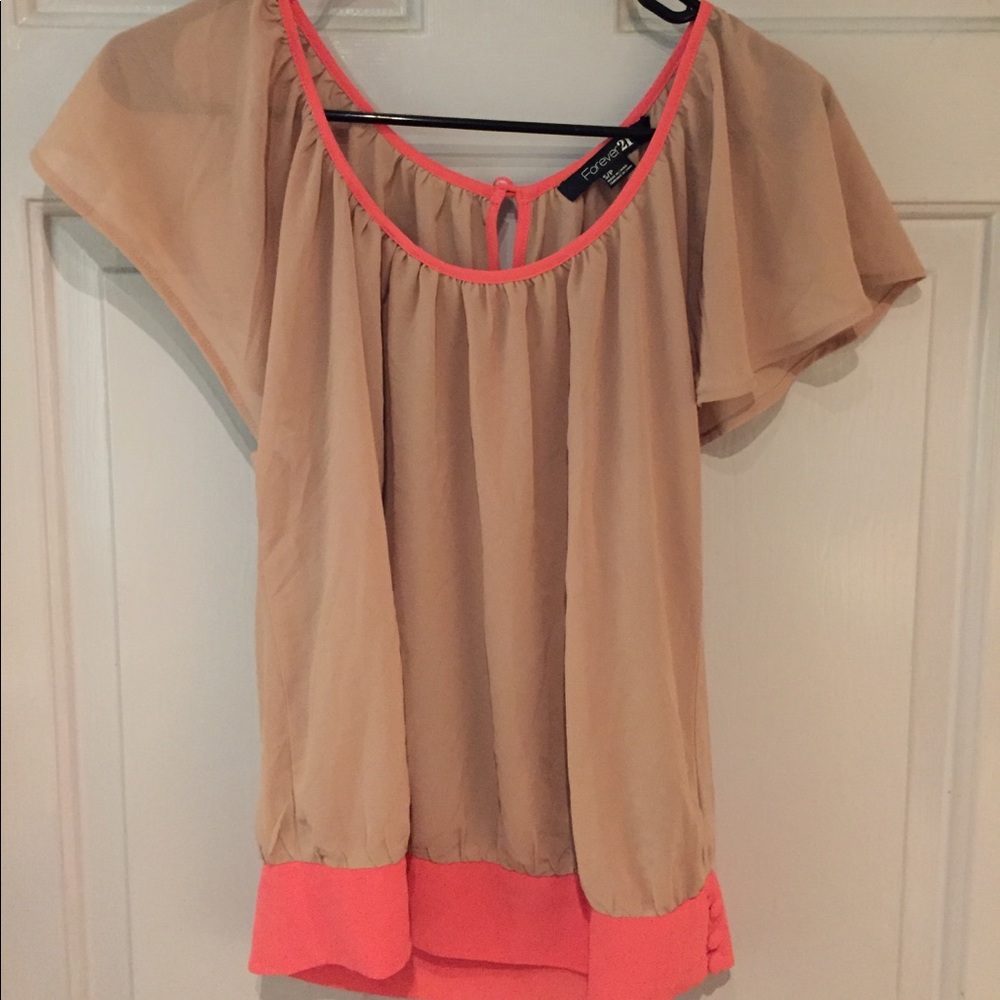 Forever 21 Yoke Top